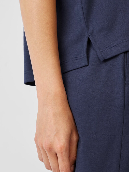 Cozy Organic Cotton Interlock Tee