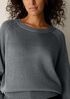 Sleek Viscose Wedge Sweater