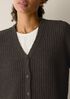 Organic Cotton Fluff Cardigan