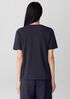 Organic Pima Cotton Jersey Round Neck Tee
