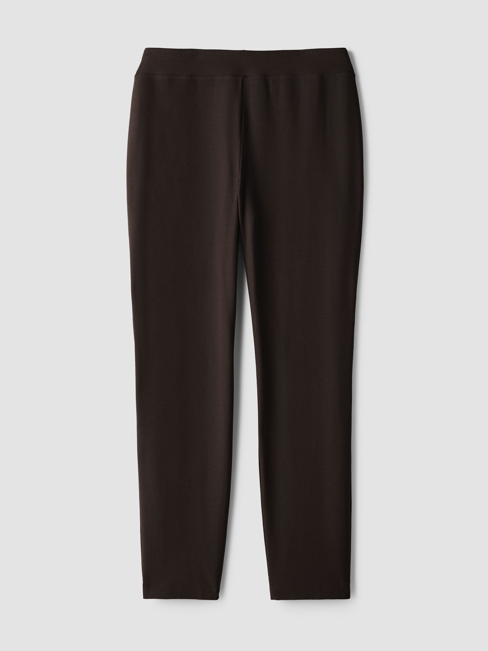 Washable Stretch Crepe Slim Pant
