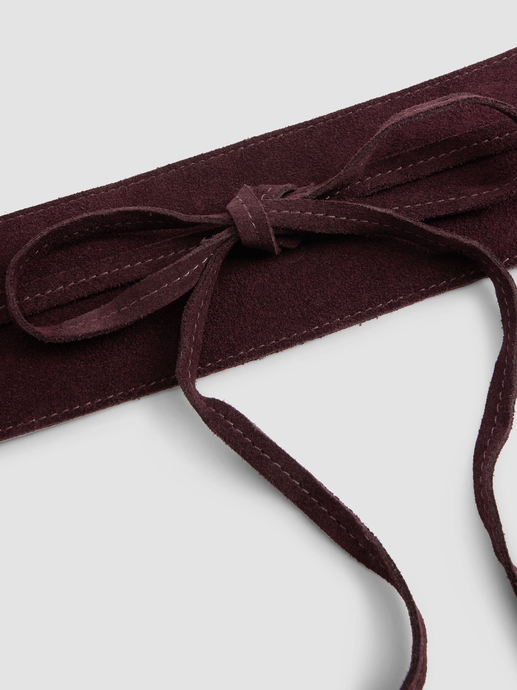Suede Wrap Belt