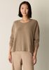 Merino Crew Neck Top in Regenerative Wool