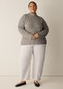 Peruvian Cotton Boucle Fluff Turtleneck