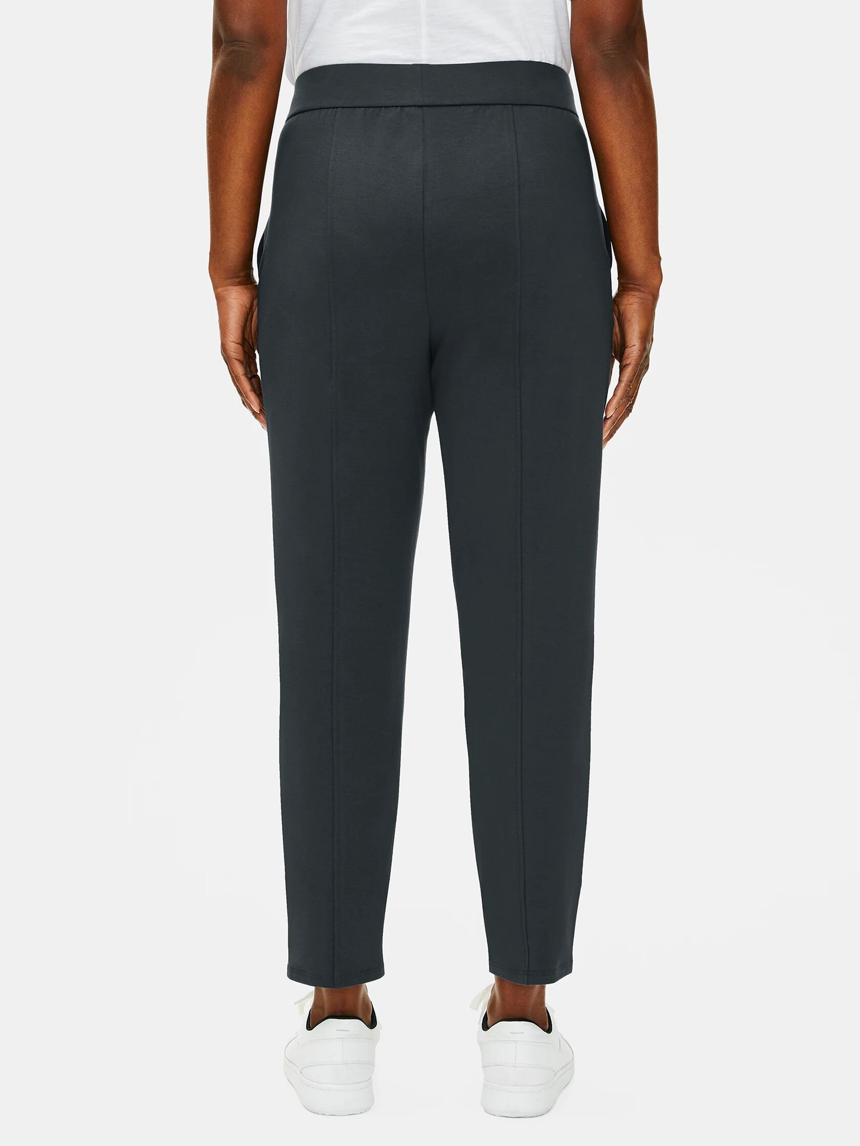 Cotton Stretch Jersey Lantern Pant
