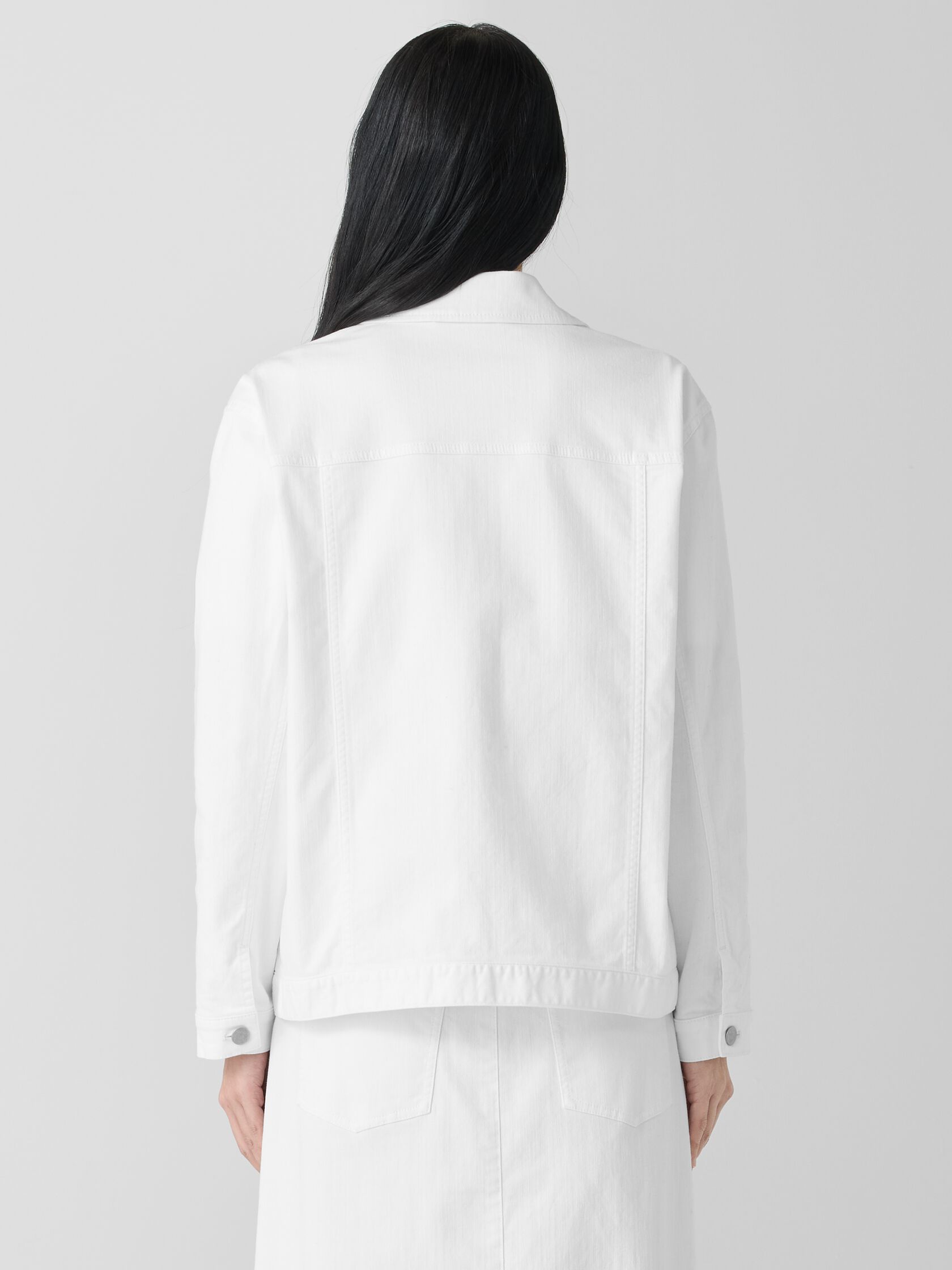 Garment-Dyed Organic Cotton Denim Jacket