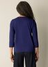 Organic Pima Cotton Jersey 3/4-Sleeve Tee