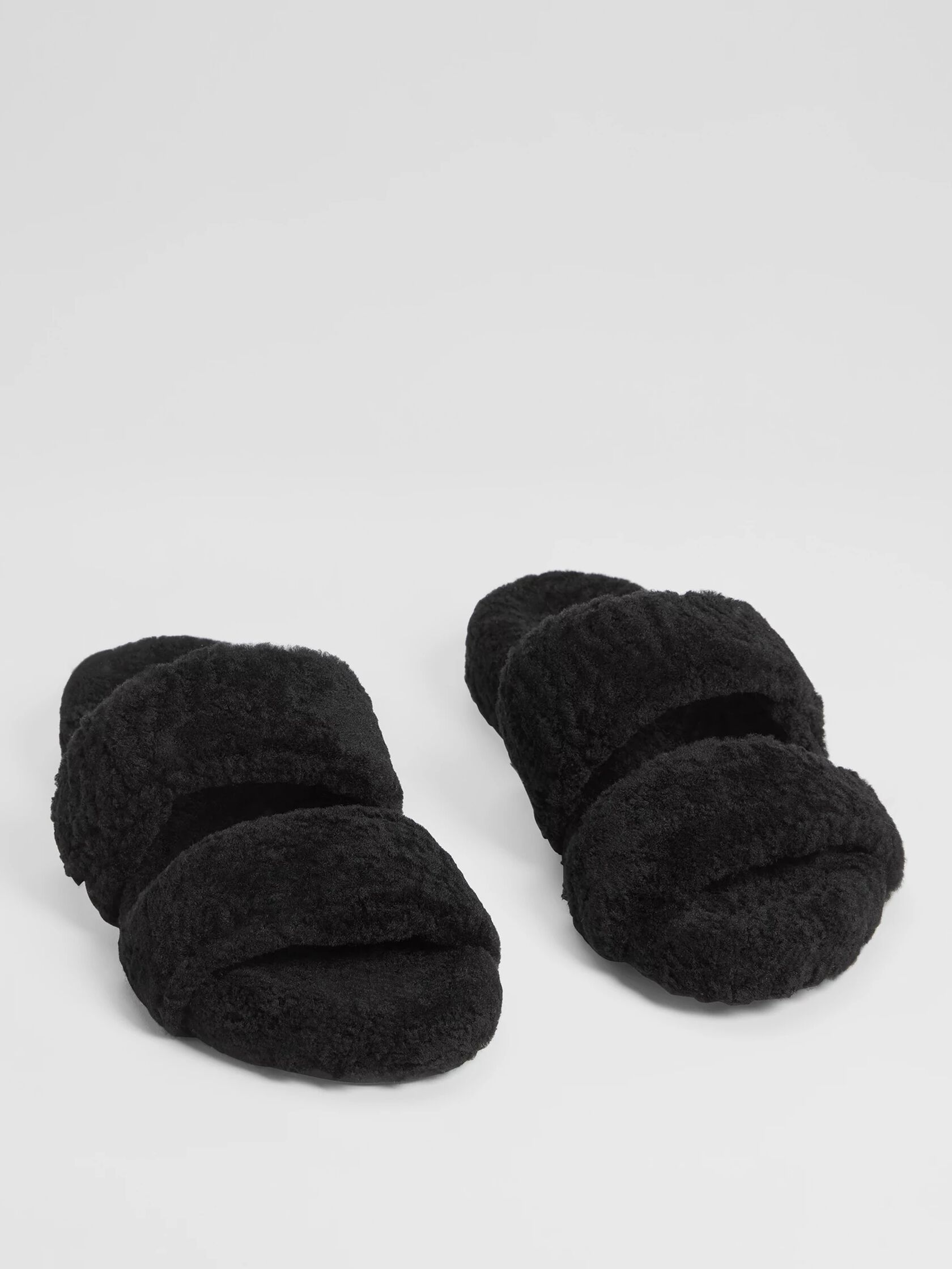 Lully Shearling Slide Sandal