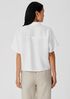 Organic Handkerchief Linen Short-Sleeve Shirt