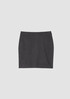 Merino Mini Skirt in Regenerative Wool
