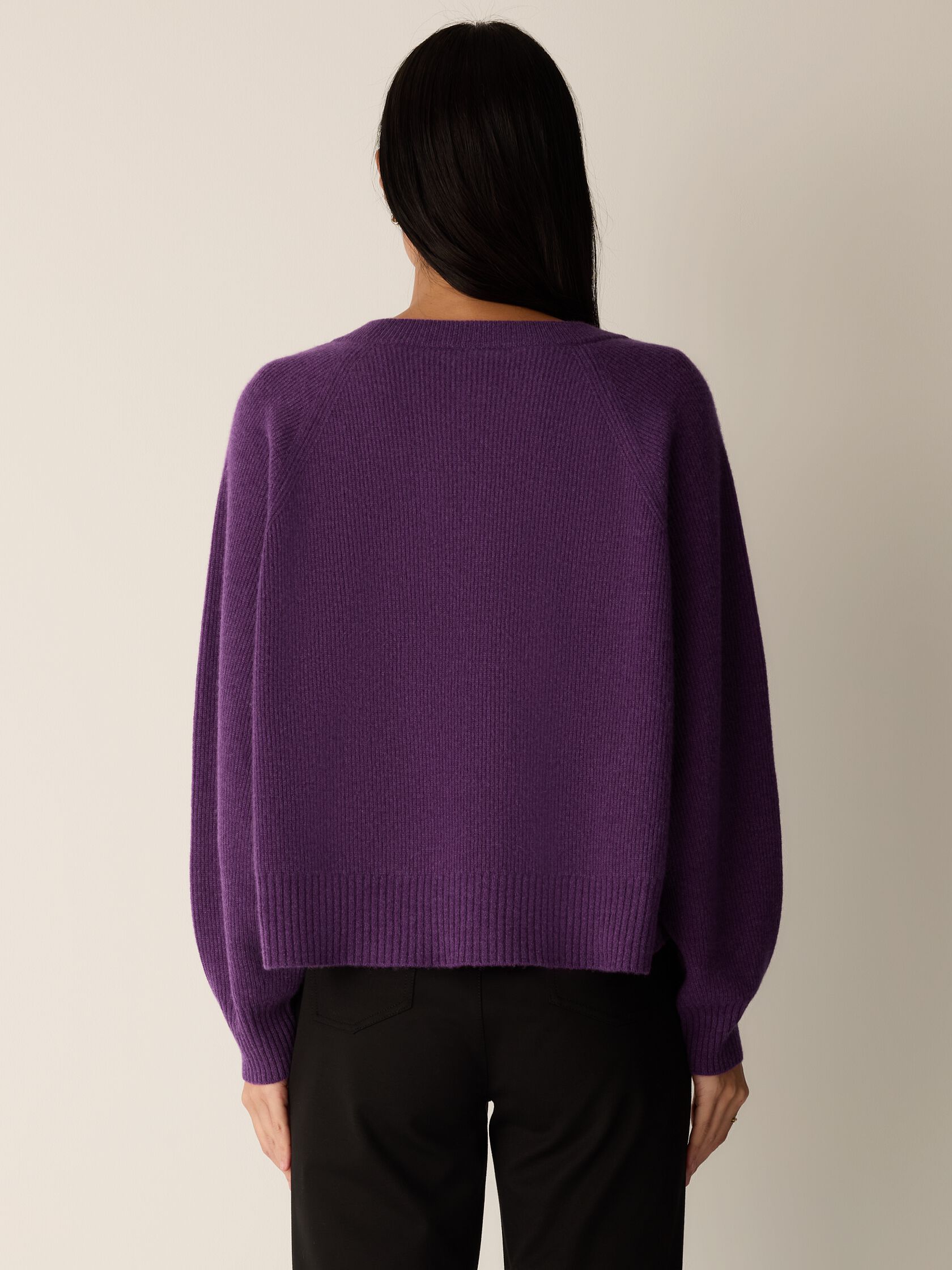 Italian Cashmere Crew Neck Top