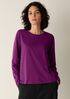 Organic Pima Cotton Jersey Long-Sleeve Tee