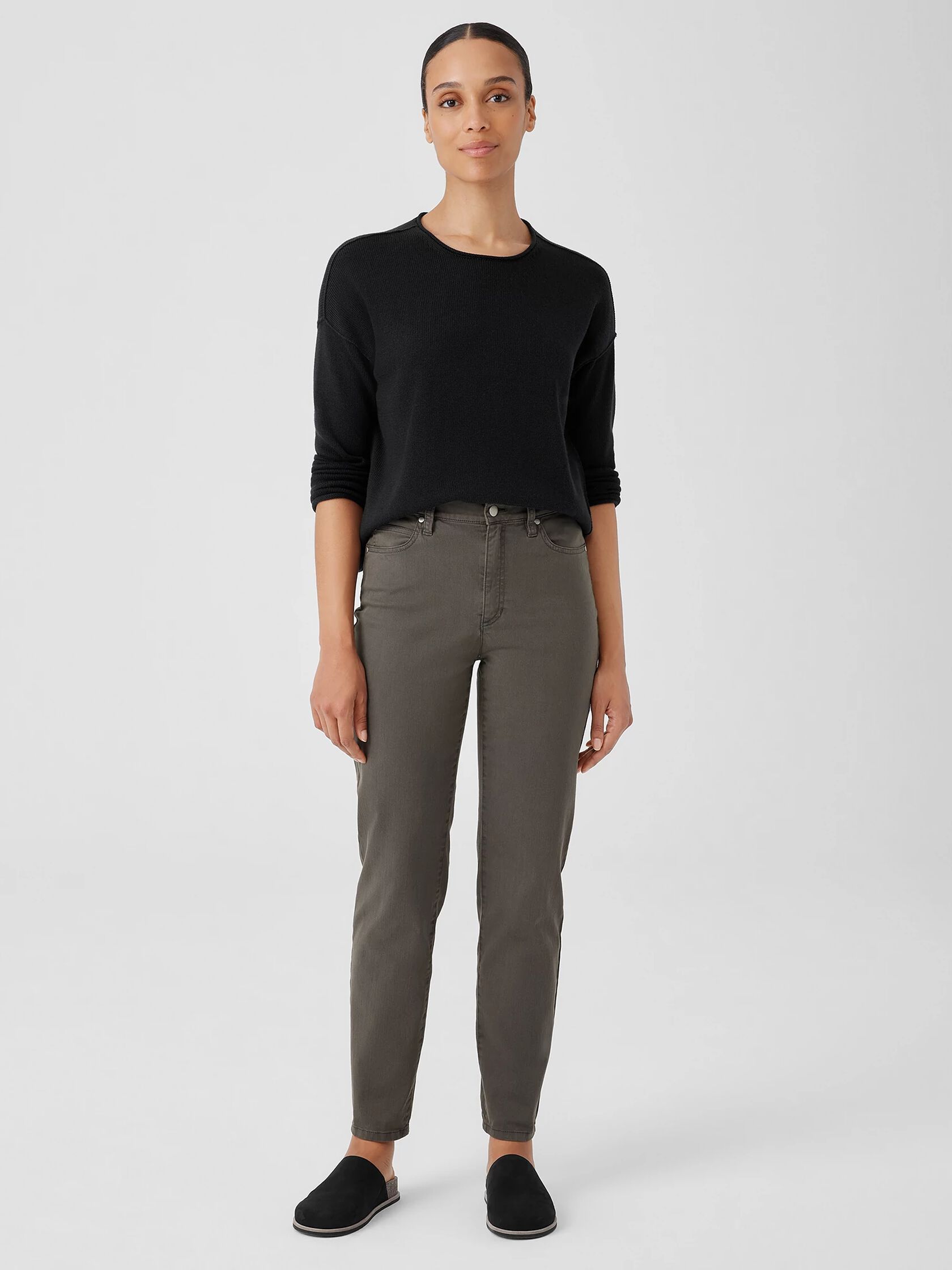 Organic Cotton Denim Slim Jean