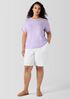 Organic Pima Cotton Jersey Round Neck Tee