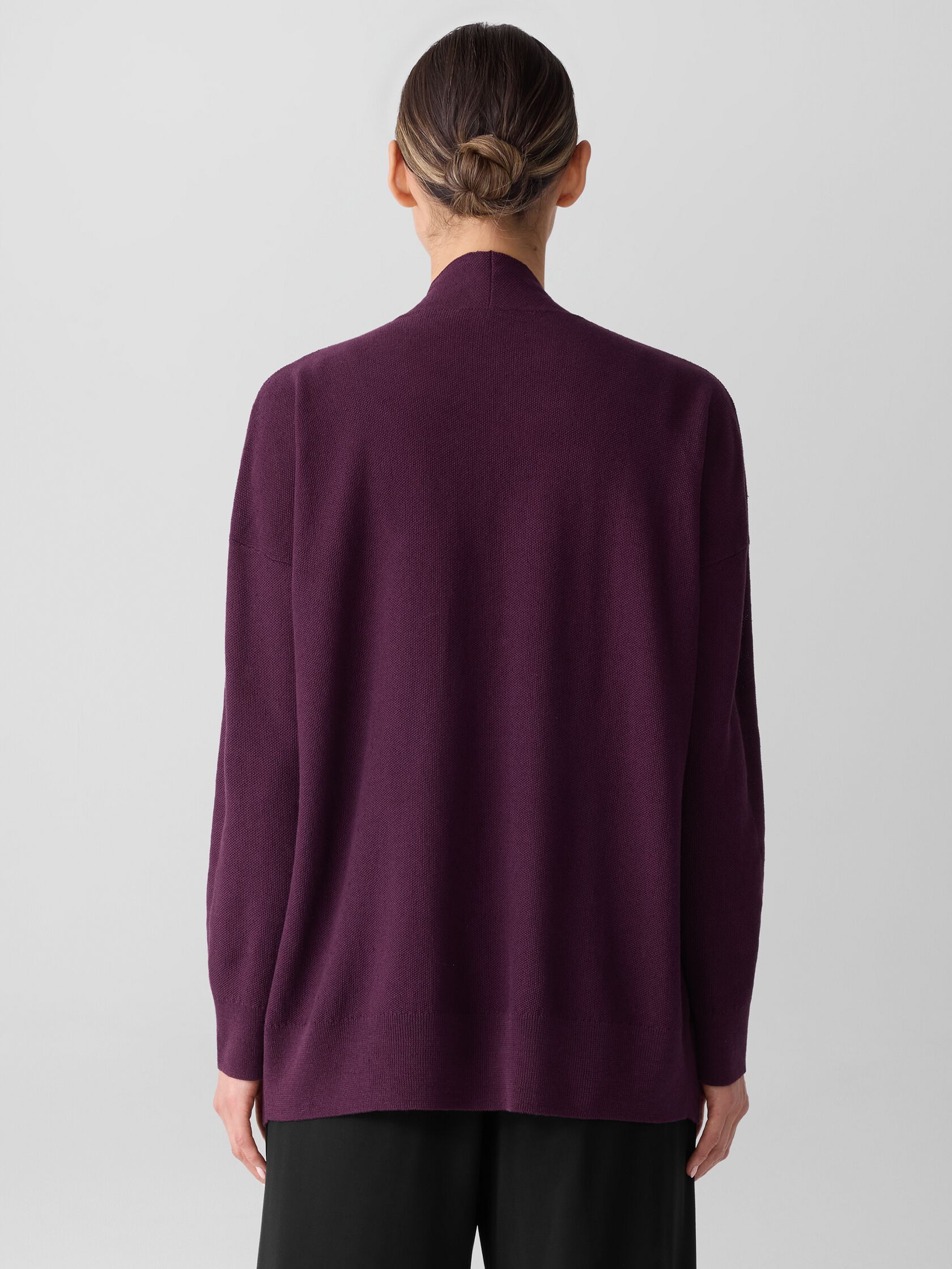 Organic Linen Cotton Long Cardigan