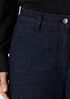 Cotton Stretch Denim Wide-Leg Jean