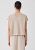 Organic Linen Cotton Short-Sleeve Cardigan
