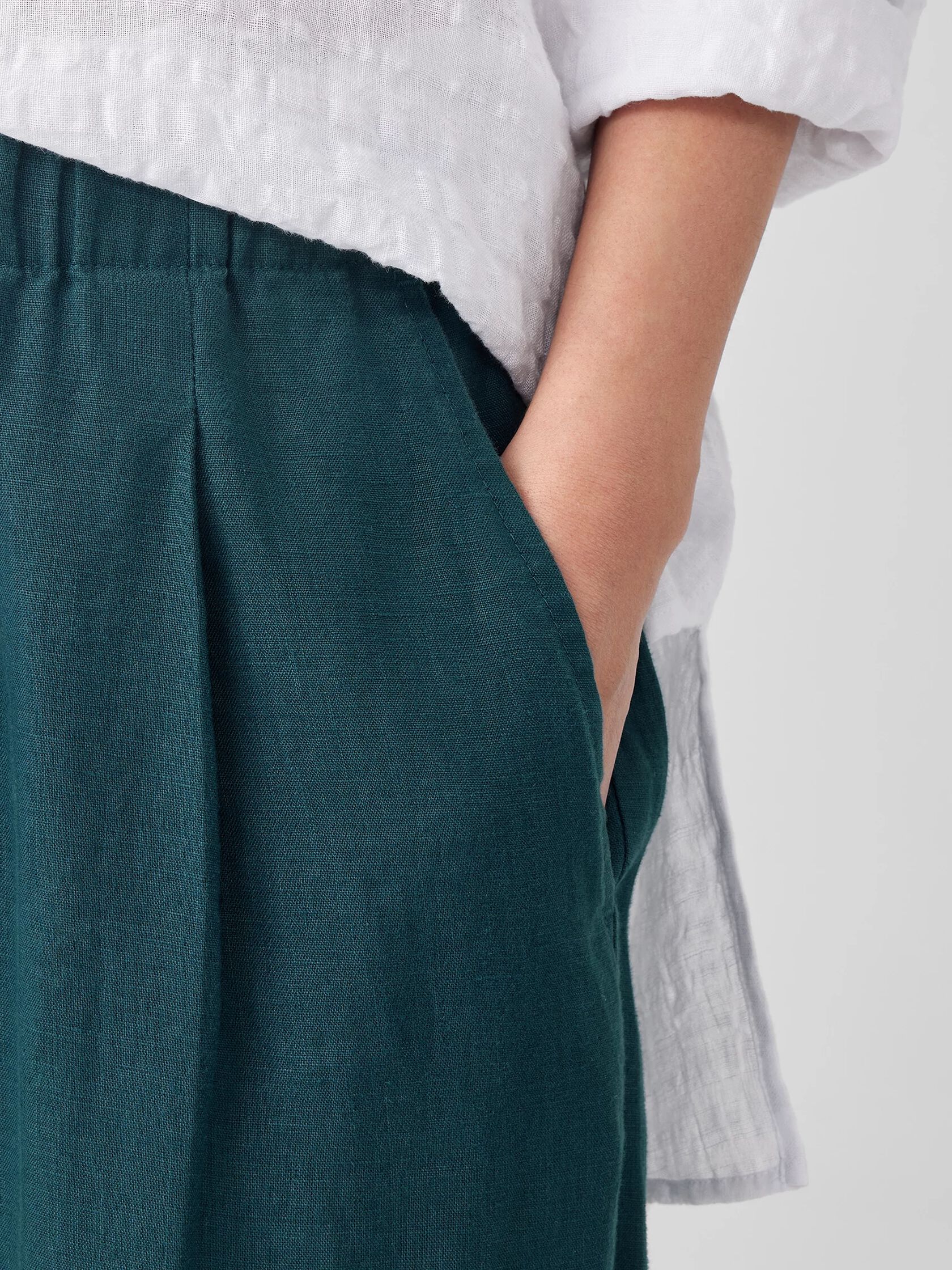 Organic Linen Lantern Pant