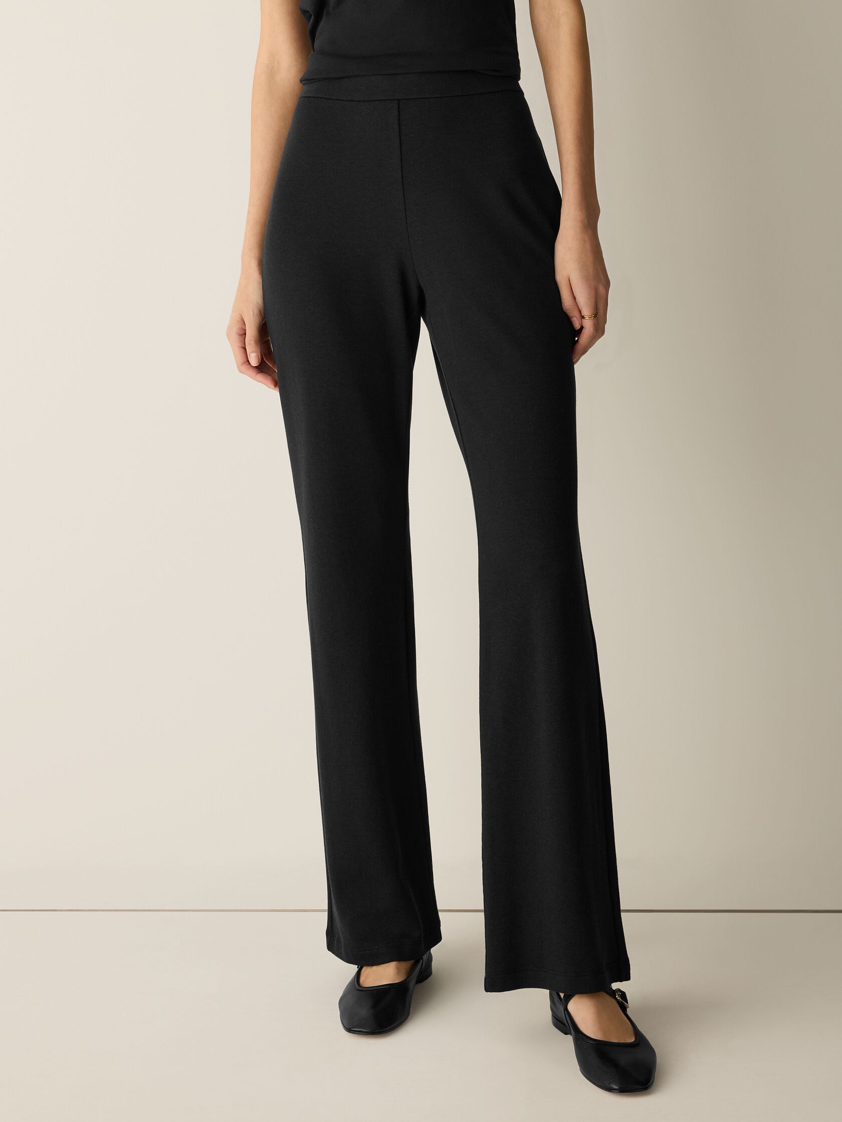 Cozy Brushed Terry Hug Kick Pant