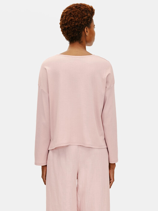 Cozy Organic Cotton Interlock Box-Top