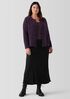 Silk Double Crepe Bias Skirt