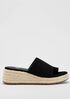 Tarry Espadrille Wedge Slide