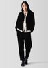 Velvet High Collar Jacket