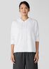 Organic Linen Cotton Slub Hooded Top