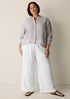 Organic Cotton Lofty Gauze Wide-Leg Pant