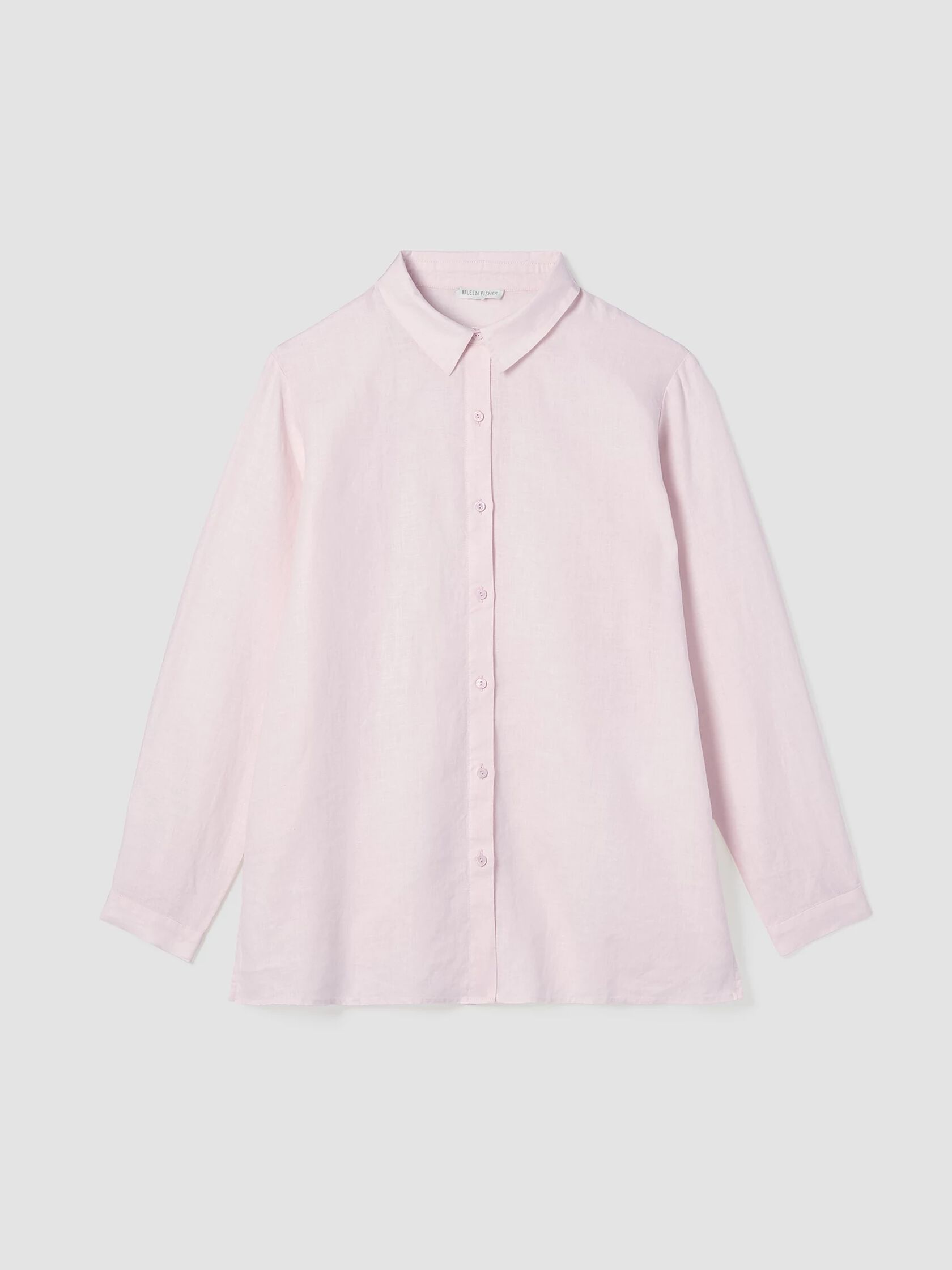 Organic Handkerchief Linen Classic Collar Shirt