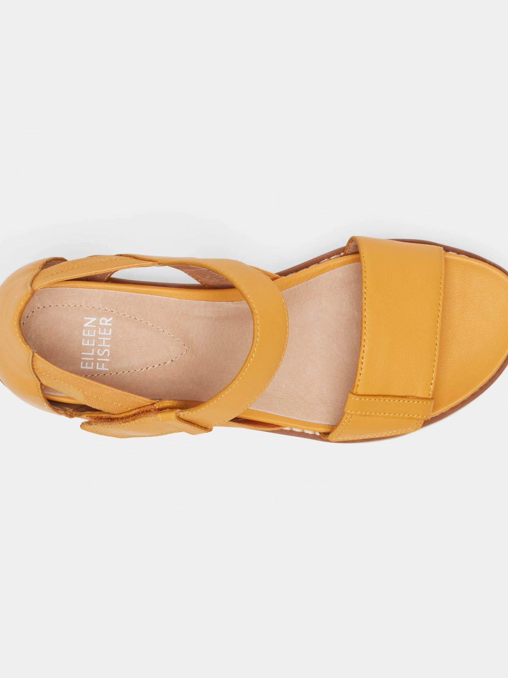 Luck Smooth Leather Wedge Sandal