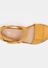 Luck Smooth Leather Wedge Sandal