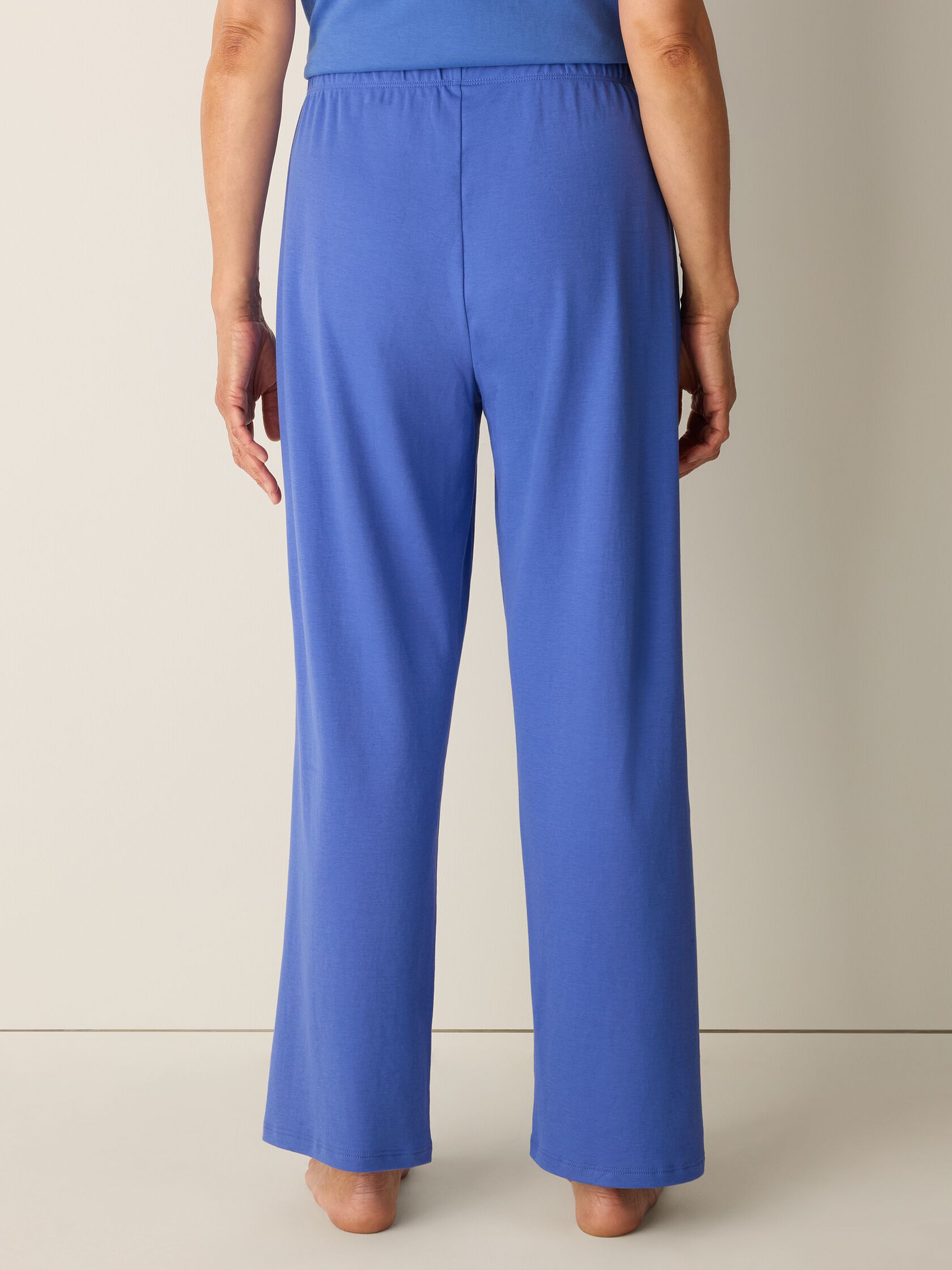 Organic Cotton Interlock Straight Sleep Pant