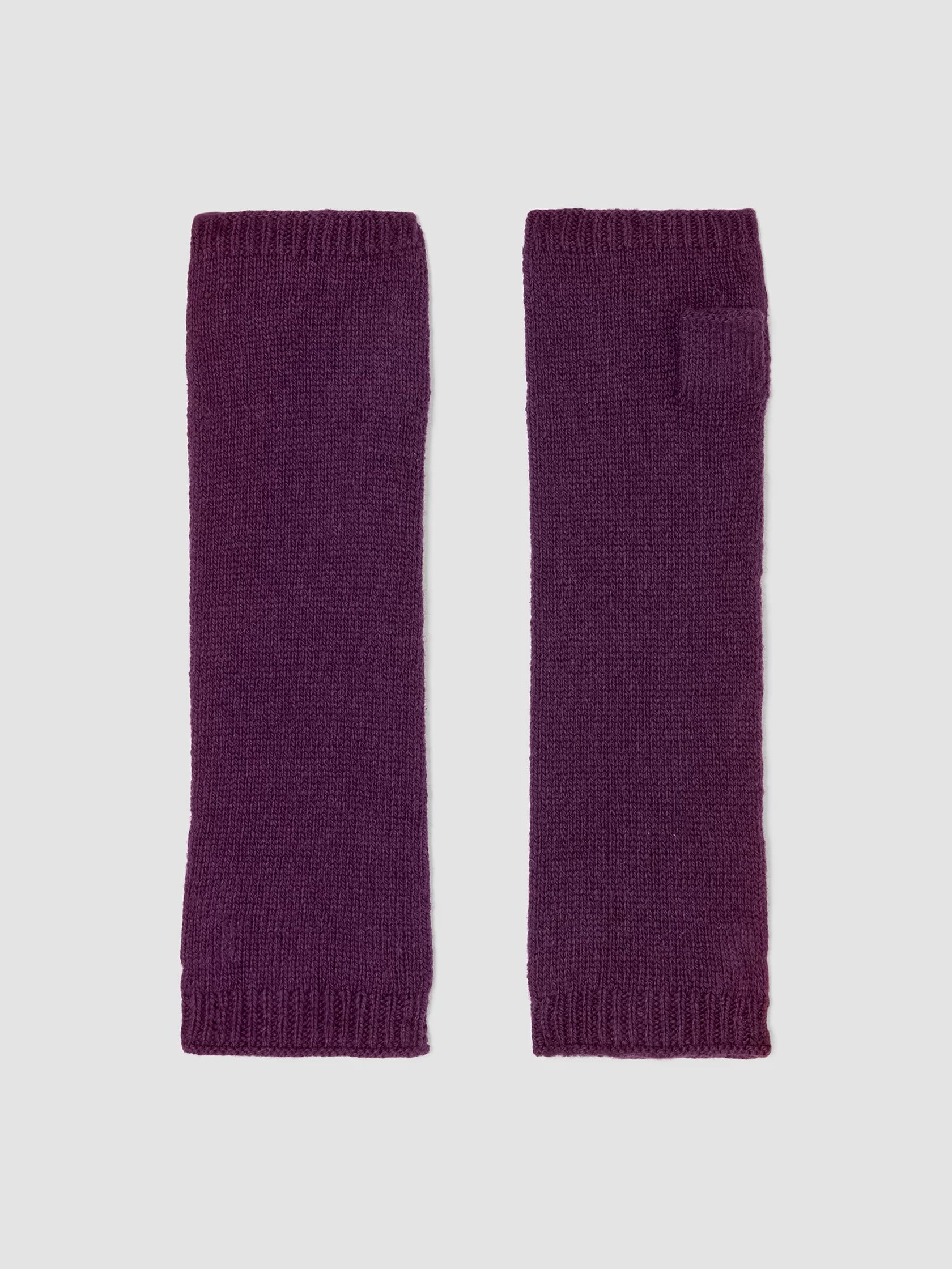 Cotton and Recycled Cashmere Glovelettes