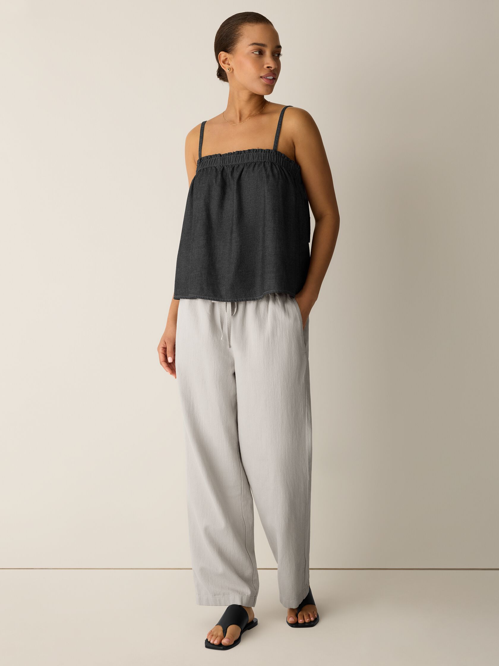 Airy Organic Cotton Twill Cami