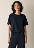 Extra-Fine Ponte Crew Neck Tee