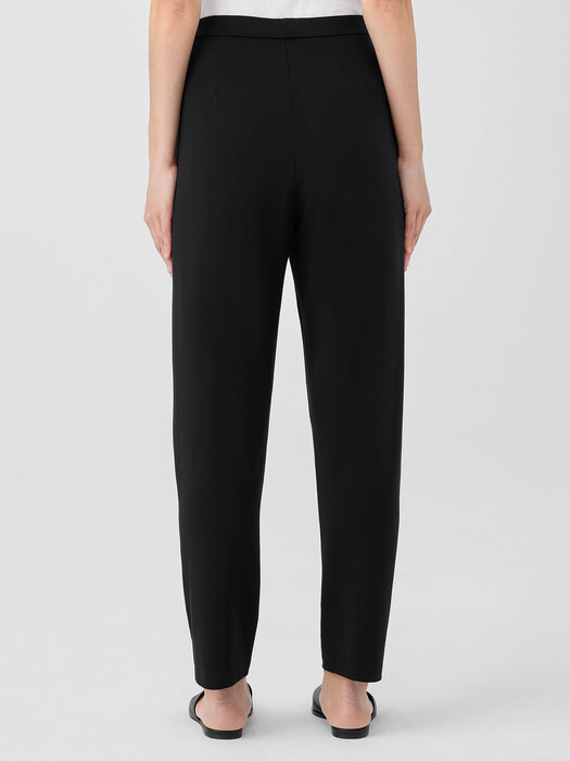 Stretch Jersey Knit Slouchy Pant