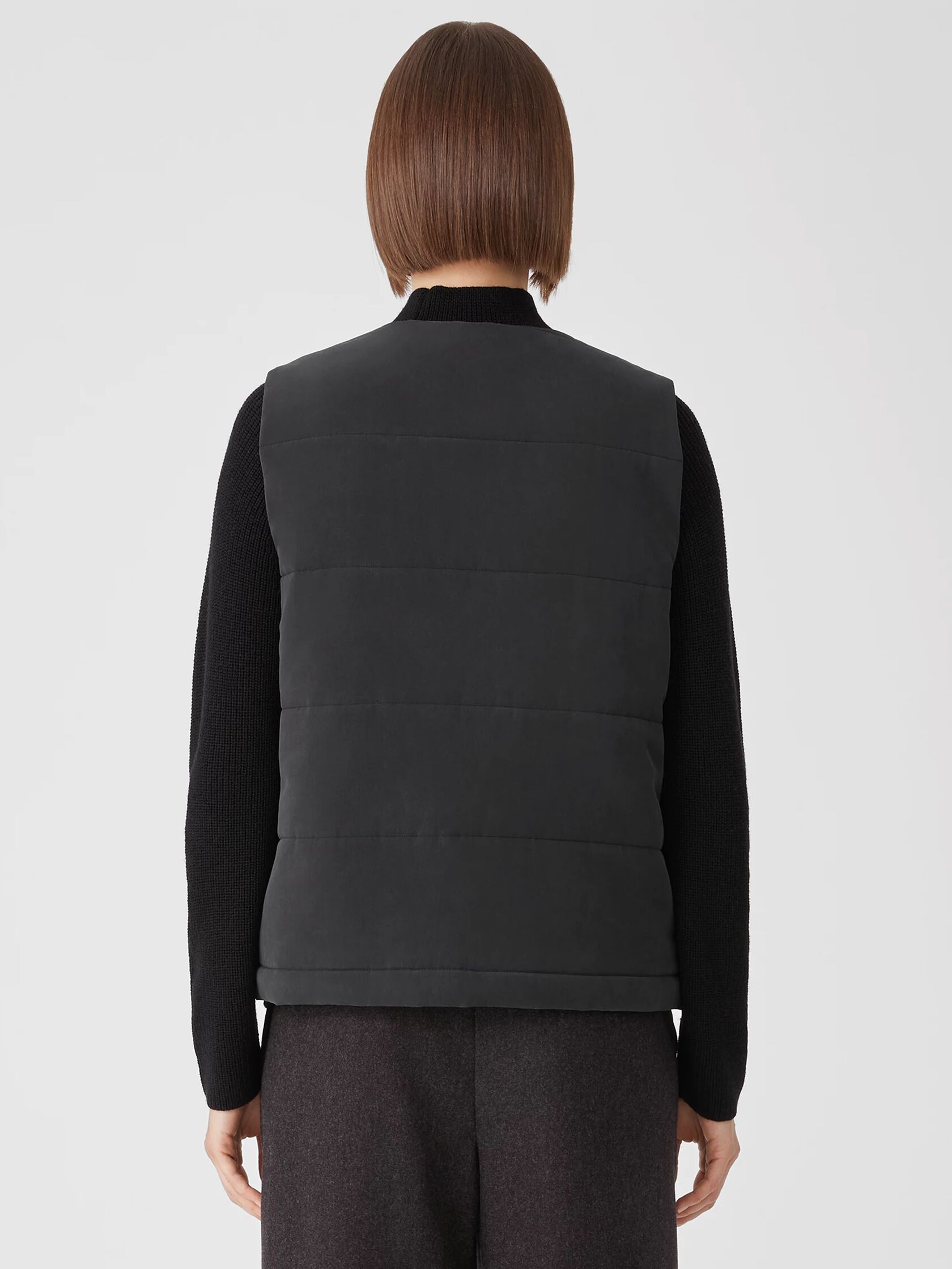 Fuji Silk Quilted Vest