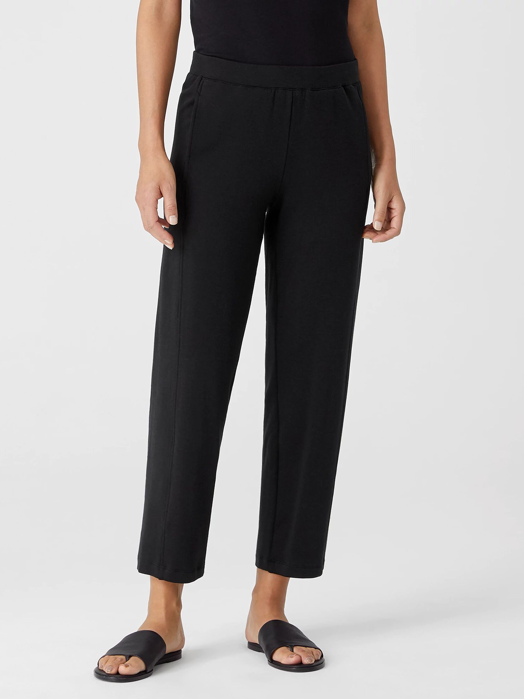 Cozy Brushed Terry Lantern Pant