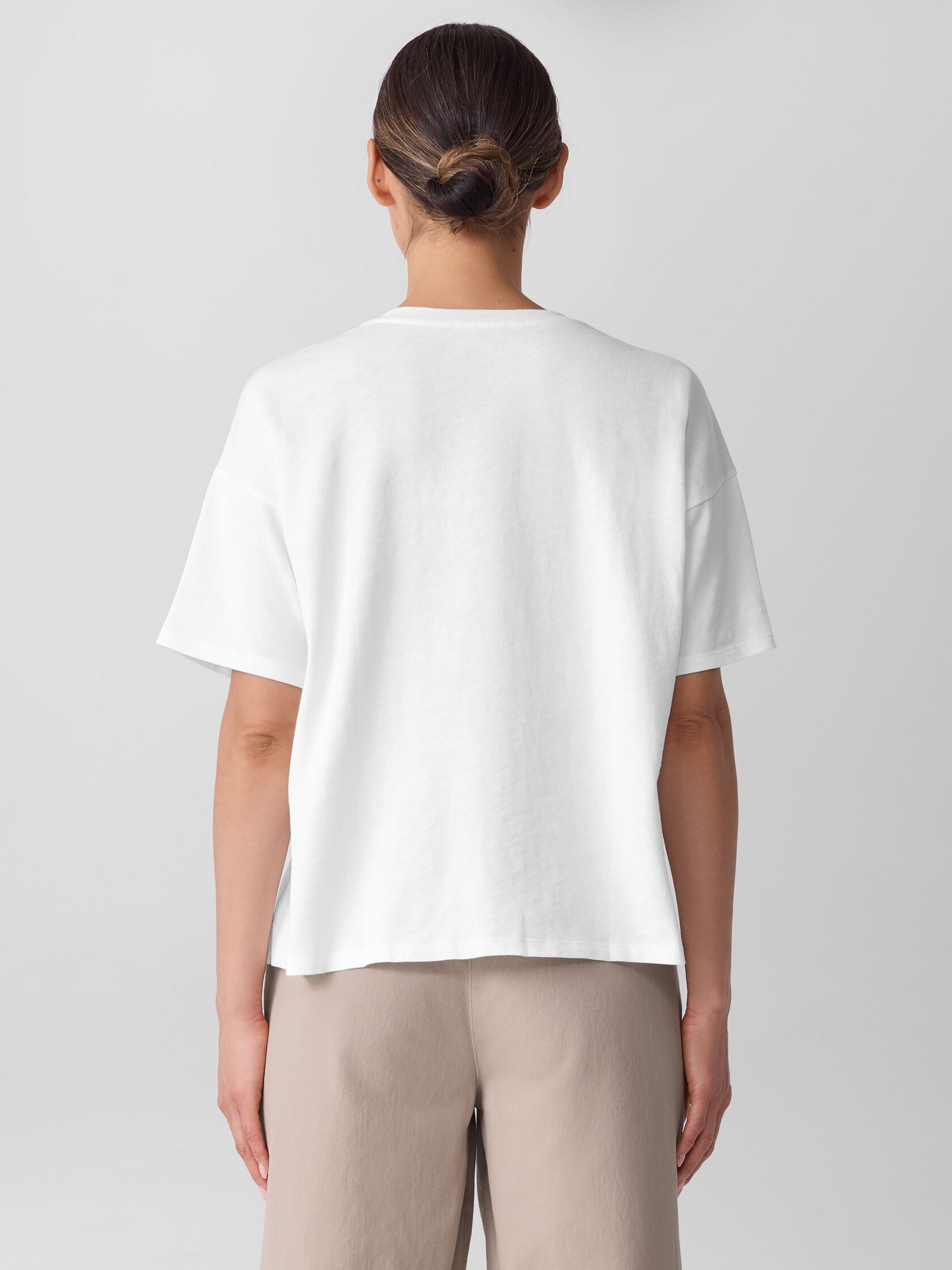 Cozy Organic Cotton Slub Tee