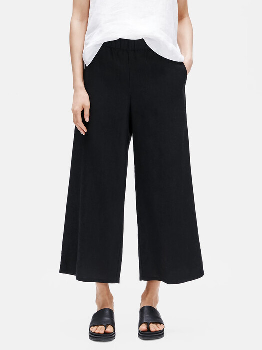 Organic Linen Wide-Leg Pant