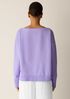 Garment-Dyed Organic Cotton Terry Bateau Neck Top