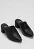 Gest Tumbled Leather Mule