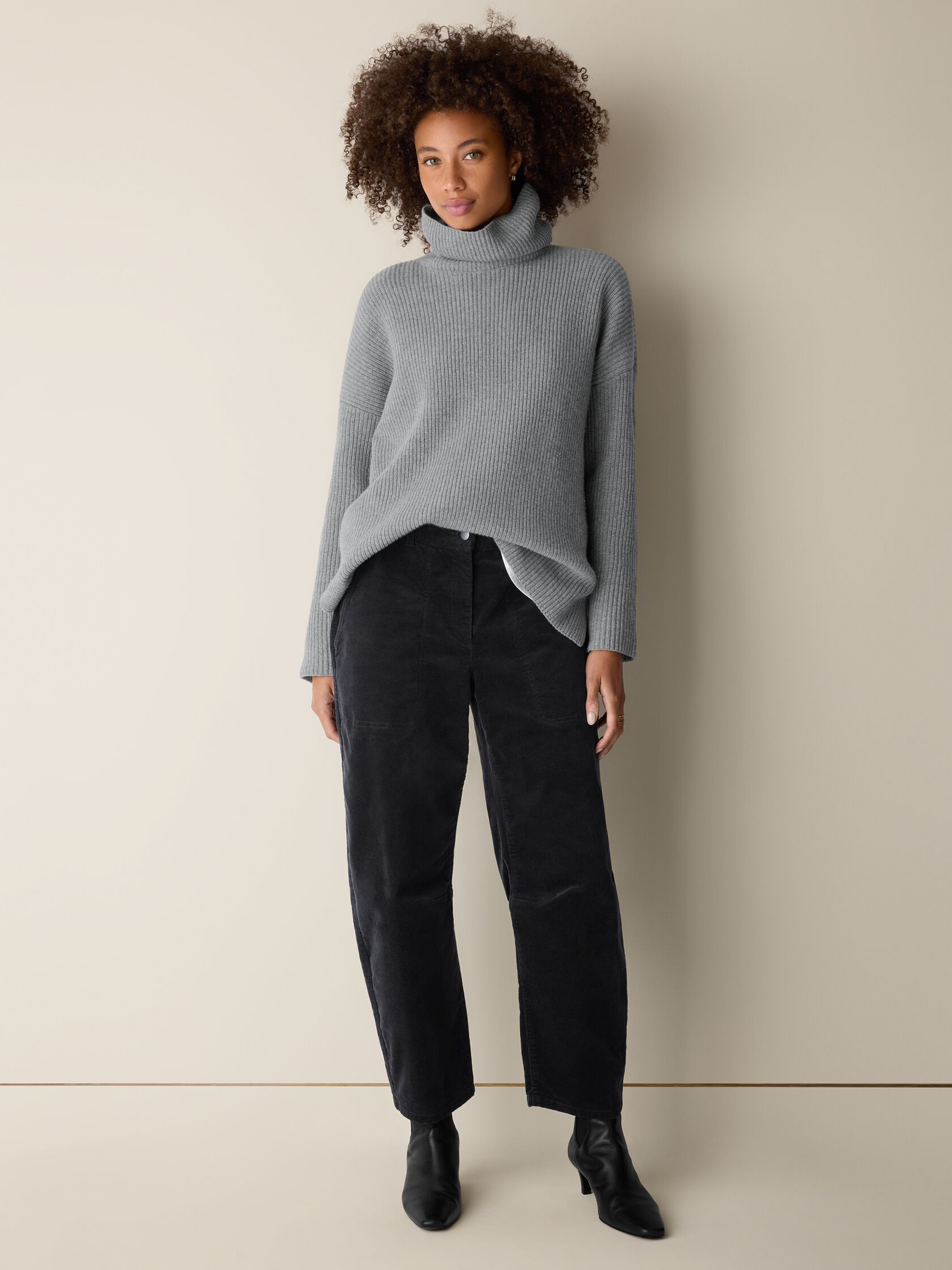 Brushed Organic Cotton Arch Pant