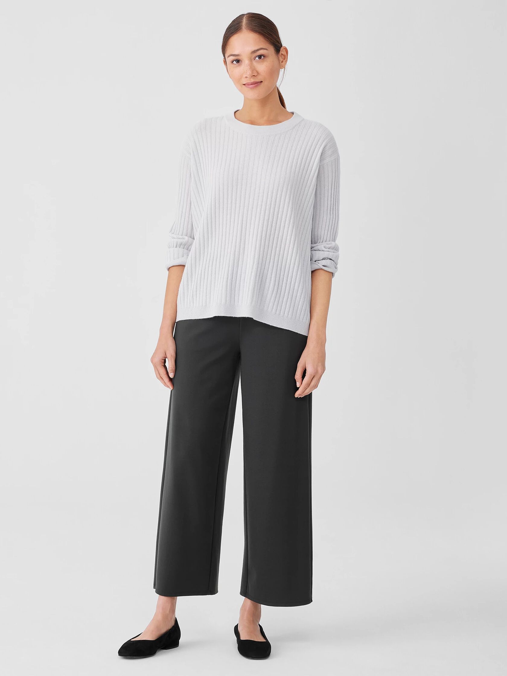 Italian Cashmere Crew Neck Top