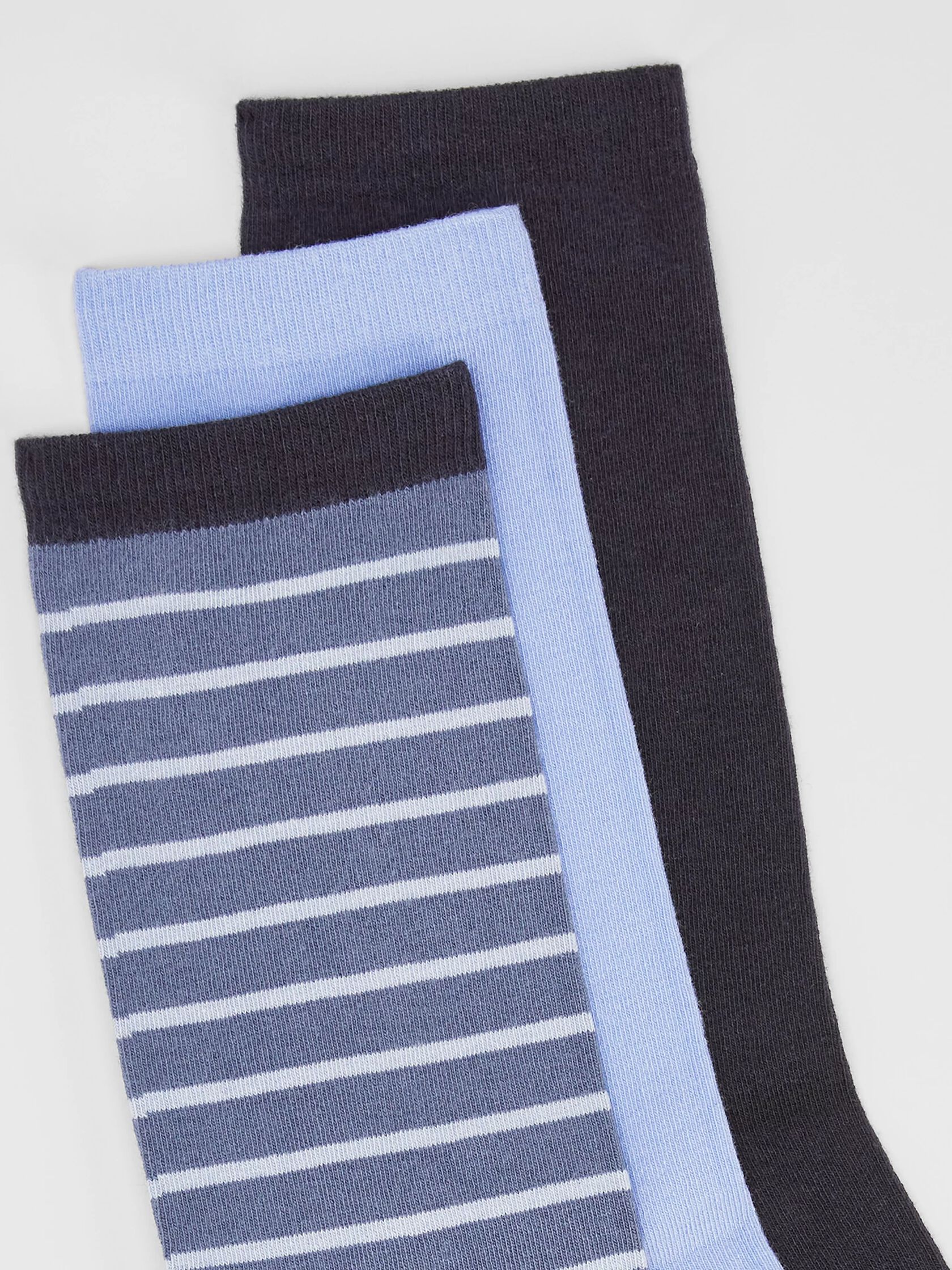 Cotton Trouser Sock 3-Pack