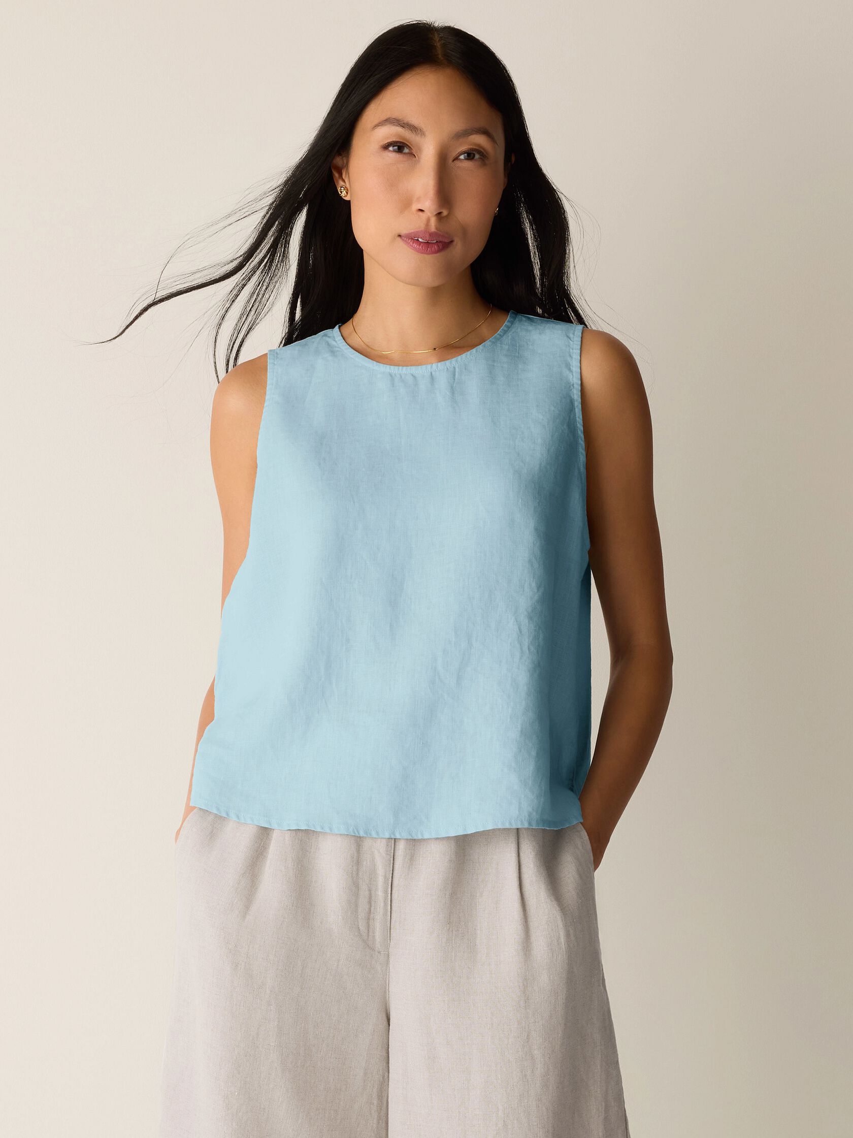 Organic Linen Shell