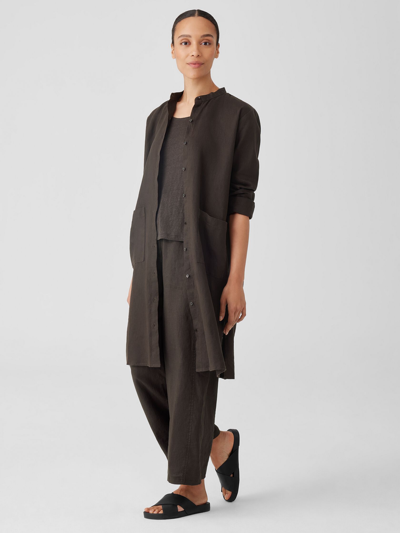 Organic Linen Jersey Tank