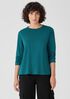 Organic Pima Cotton Jersey Long-Sleeve Tee
