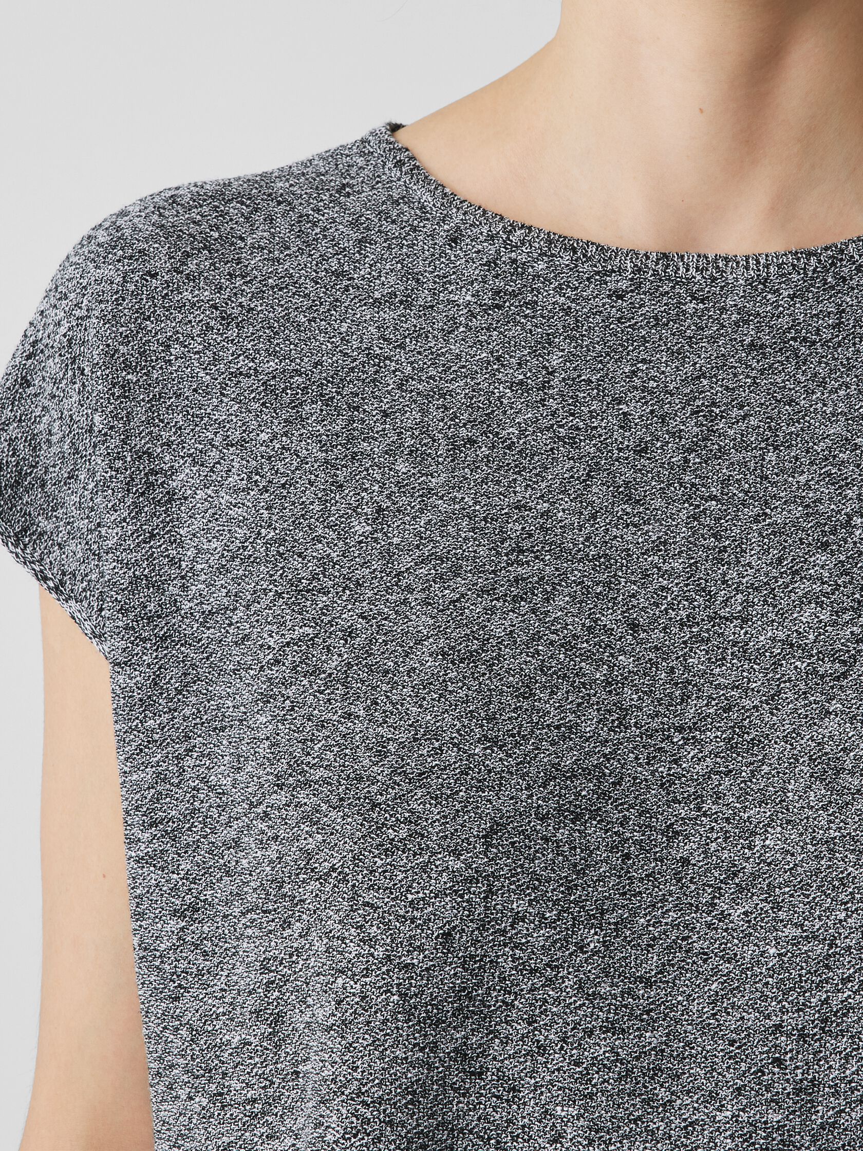 Organic Linen Cotton Square Top